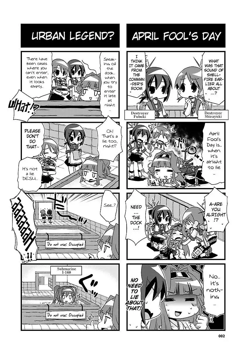 Kantai Collection - Kankore - 4-koma Comic - Fubuki, Ganbarimasu! Chapter 34 2